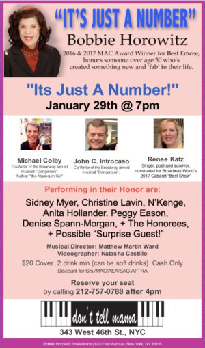 IT'S JUST A NUMBER Returns In January Image