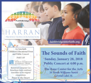 Sounds Of Faith to Come to Raue Center, 1/28 
