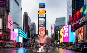 WINDOW TO THE HEART Selected as the Winner of Times Square Valentine Heart Design Competition Image