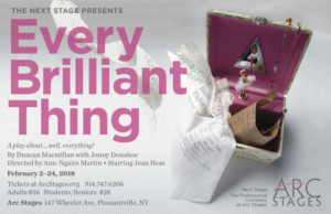 Arc Stages Presents EVERY BRILLIANT THING Image