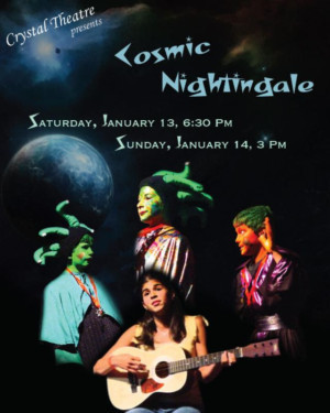 COSMIC NIGHTINGALE Opens This Weekend At Crystal Theatre Image