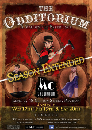 Debut Season of THE ODDITORIUM Extends Its Run  Image