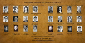 Cast Announced For 2018 Stolen Shakespeare Festival 