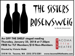 TLT Presents THE SISTERS ROSENSWIEG - An Off The Shelf Reading Image