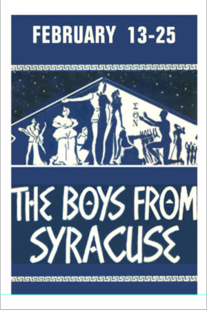 THE BOYS FROM SYRACUSE Comes to The Lion Theatre 