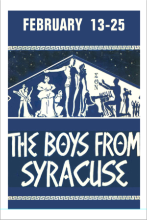 THE BOYS FROM SYRACUSE Comes to The Lion Theatre  Image