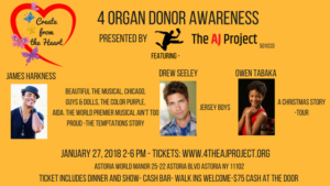 Broadway Stars Create From The Heart For Organ Donor Awareness 