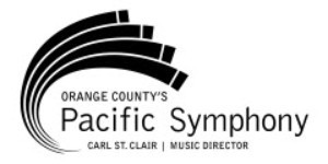 Pacific Symphony And Orange County School Of The Arts To Provide Mentorship And Training To Musicians 