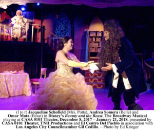 Disney's BEAUTY AND THE BEAST Extends At CASA 0101 Theater  Image