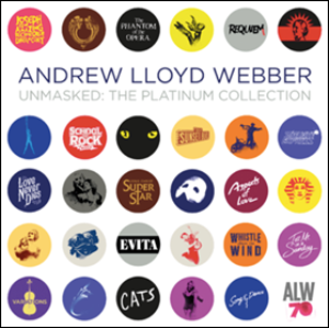 Andrew Lloyd Webber's Album UNMASKED: THE PLATINUM COLLECTION is Available for Preorder Image