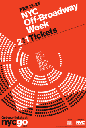 Off-Broadway Week's 2-For-1 Tickets are Onsale Today 