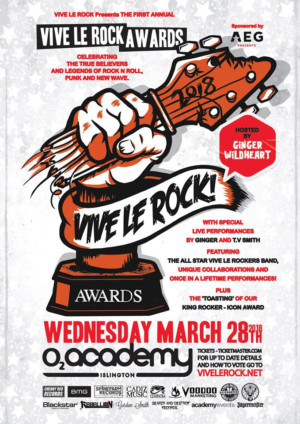Vive Le Rock Presents the First Annual Vive Le Rock Awards 