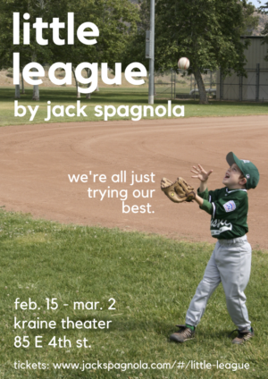 LITTLE LEAGUE Comes to Kraine Theater This Month  Image