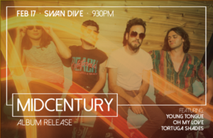 Post-Modern Indie Band Midcentury Premieres New Music Video, 'Fallen' 