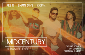 Post-Modern Indie Band Midcentury Premieres New Music Video, 'Fallen' Image