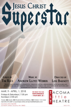 Tacoma Little Theatre Presents JESUS CHRIST SUPERSTAR Image