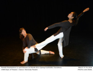 Kennedy Theater presents SPRING FOOTHOLDS: TRANSITIONS 