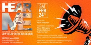 The T.R.U.T.H Project Kicks Off Its First Youth Installment HEAR ME Image