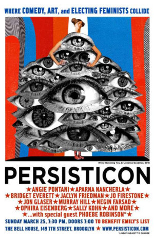 PERSISTICON Benefit Featuring Aparna Nancherla, Bridget Everett Arrives 3/25  Image