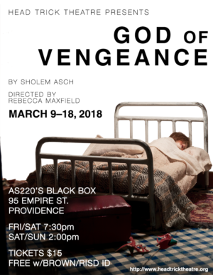 Head Trick Theatre Presents GOD OF VENGEANCE 