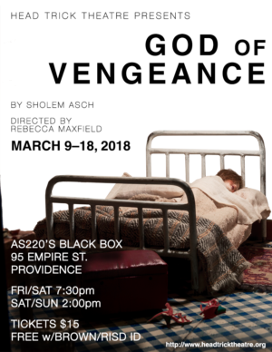 Head Trick Theatre Presents GOD OF VENGEANCE Image