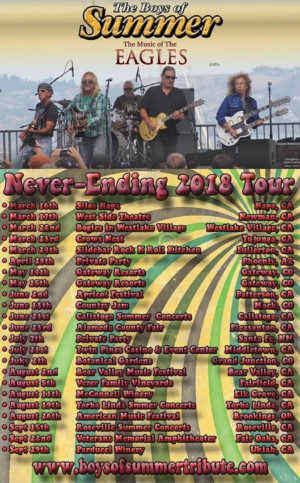 The Boys Of Summer 'Never-Ending 2018 Tour' Kicks Off 3/16 At Silo's  Image