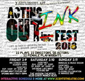 2Cents Theatre Presents 5th Annual ACTING OUT INKFEST Image