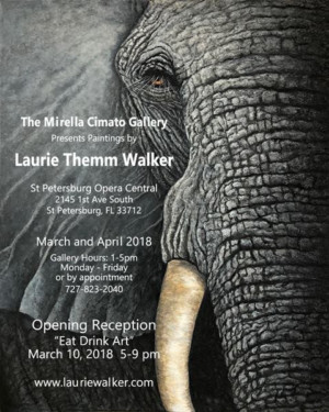 Laurie Themm Walker Exhibit Holds Opening Reception, 3/10 
