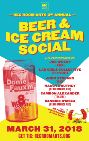 Rec Room Arts Hosts 3rd Annual Beer and Ice Cream Social 