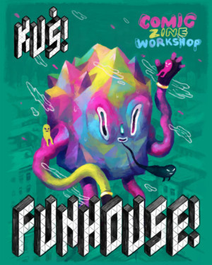 Join In For A Comic Zine Workshop During FUNHOUSE, 3/24-25  Image