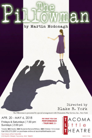 Tacoma Little Theatre Presents THE PILLOWMAN  Image