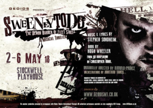 SWEENEY TODD Returns To London For A Strictly Limited Run 