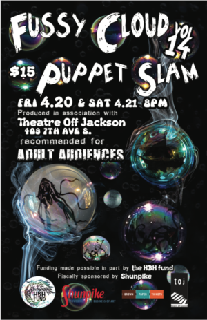 FUSSY CLOUD PUPPET SLAM Volume 14 Announced  Image