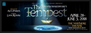 The Porters Of Hellsgate Present William Shakespeare's THE TEMPEST Image