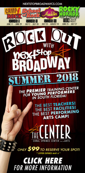 Coral Springs Center Invites Kids And Teens To Rock Out This Summer With NEXT STOP BROADWAY Image