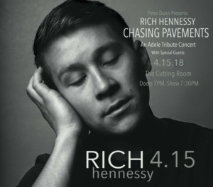 Rich Hennessy Set To Perform At The Cutting Room In NYC, 4/15 