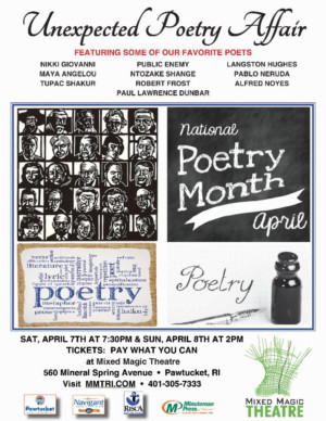 MMT Kicks Off National Poetry Month with UNEXPECTED POETRY AFFAIR 