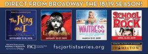 FSCJ Artist Series Announces 2018/19 Broadway In Jacksonville Season 