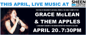 The Sheen Center Continues Live Music Series with Grace McLean & Them Apples 