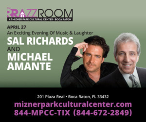 The RRazz Room At Mizner Park Cultural Center Presents Michael Amante & Sal Richards  Image