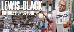 Coral Springs Center For The Arts To Present LEWIS BLACK: The Joke's On Us Tour Image