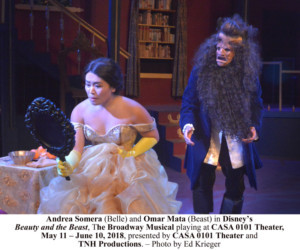 Disney's BEAUTY AND THE BEAST, The Broadway Musical Returns To Josefina Lopez's CASA 0101 Theater 