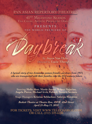 Pan Asian Repertory Theatre's World Premiere Production Of DAYBREAK Begins Peformances Tomorrow Image