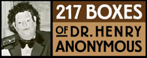 Ain Gordon's 217 BOXES OF DR. HENRY ANONYMOUS Begins Performances 5/3 Image