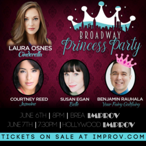 BROADWAY PRINCESS PARTY To Play Brea And Hollywood, CA Image