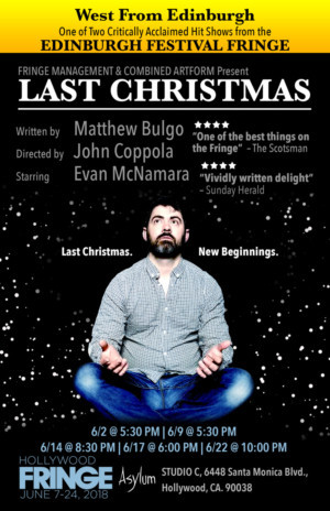 West Coast Premiere of LAST CHRISTMAS Comes to the Hollywood Fringe Festival  Image