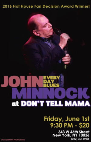2018 John Minnock Series Takes Over Don't Tell Mama 