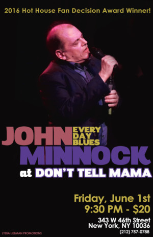 2018 John Minnock Series Takes Over Don't Tell Mama Image