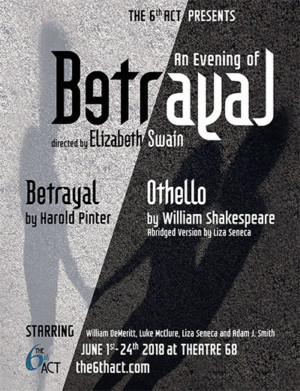 THE 6TH ACT Presents Two Masters Of Language in AN EVENING OF BETRAYAL 