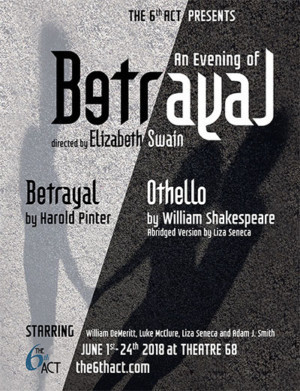 THE 6TH ACT Presents Two Masters Of Language in AN EVENING OF BETRAYAL Image